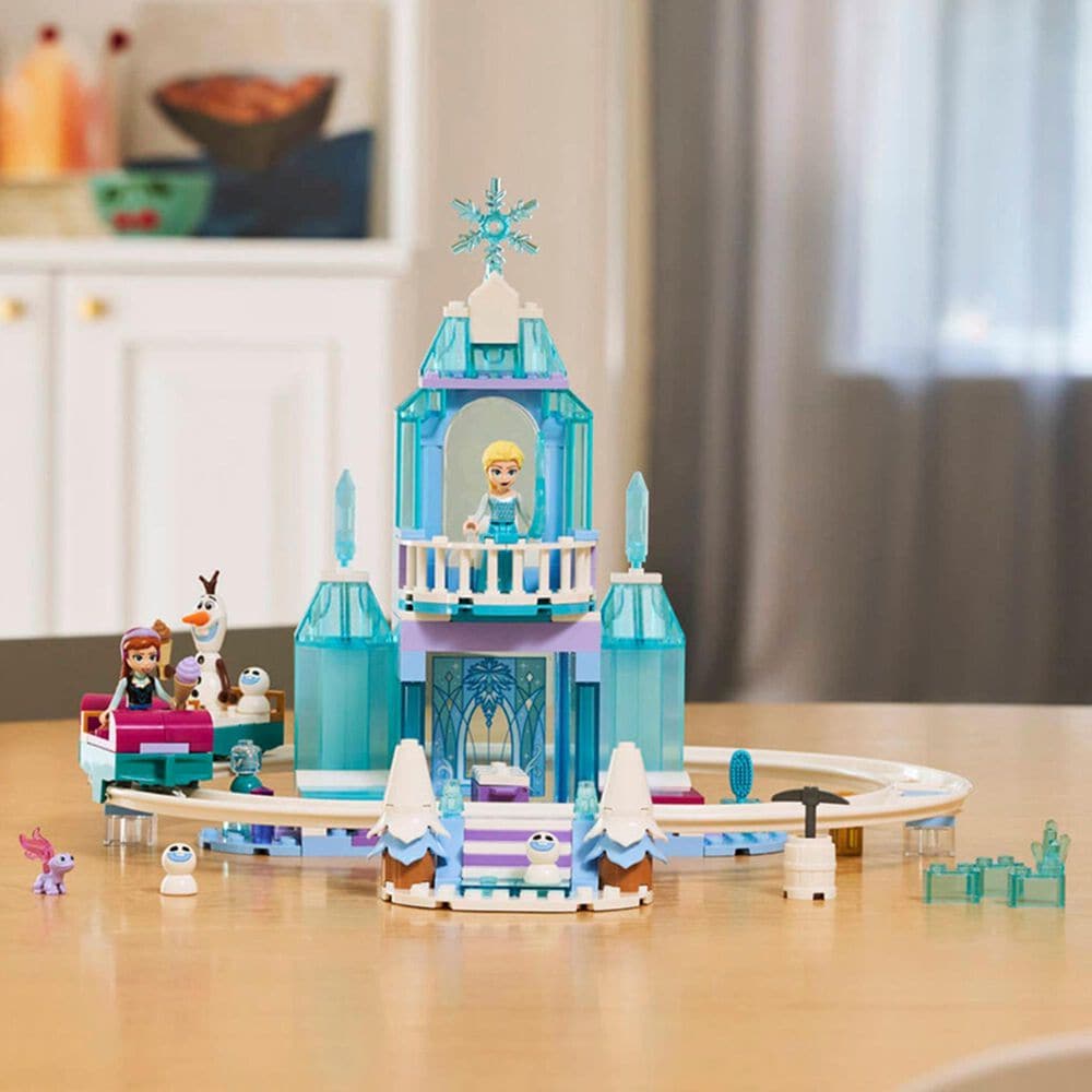 LEGO Disney Elsa's Ice Castle and Snow Ride Adventure Building Set, , large