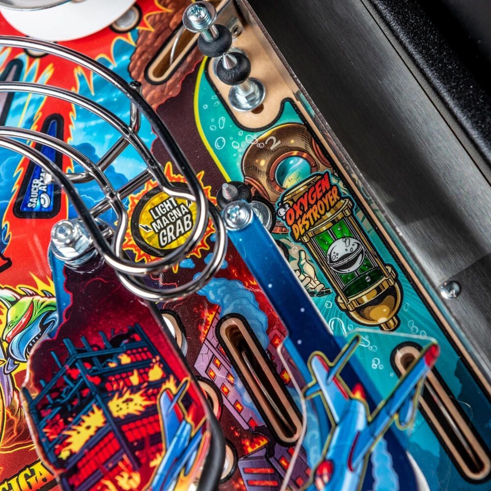 Stern Pinball Godzilla Pro Edition Pinball Machine in Multicolor, , large
