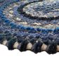 Capel Bayview 0036-470 2" x 3" Oval Twilight Blue Area Rug, , large