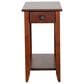 Y & T Woodcraft Sienna Shaker Chairside Table in Michaels Cherry, , large