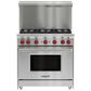 Wolf 6 Burner All Gas Range Liquid Propane, , large