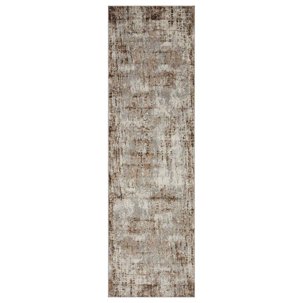 Loloi II Austen 2'4" x 8' Natural and Mocha Runner, , large