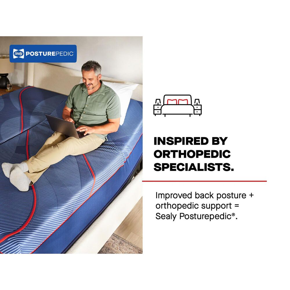 Sealy Posturepedic Elite High Point Medium Hybrid Queen Mattress, , large