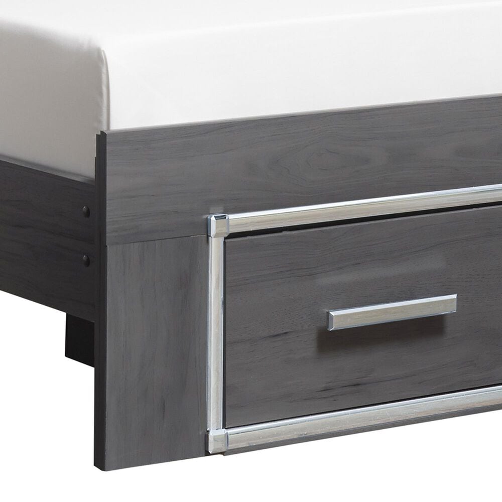 Ashley Lodanna Full Storage Bed in Gray, , large