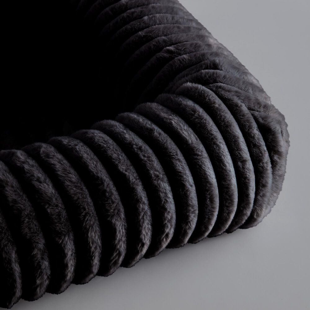 Hallmart Collectibles Chaise Sofa Large Black Pet Bed, , large