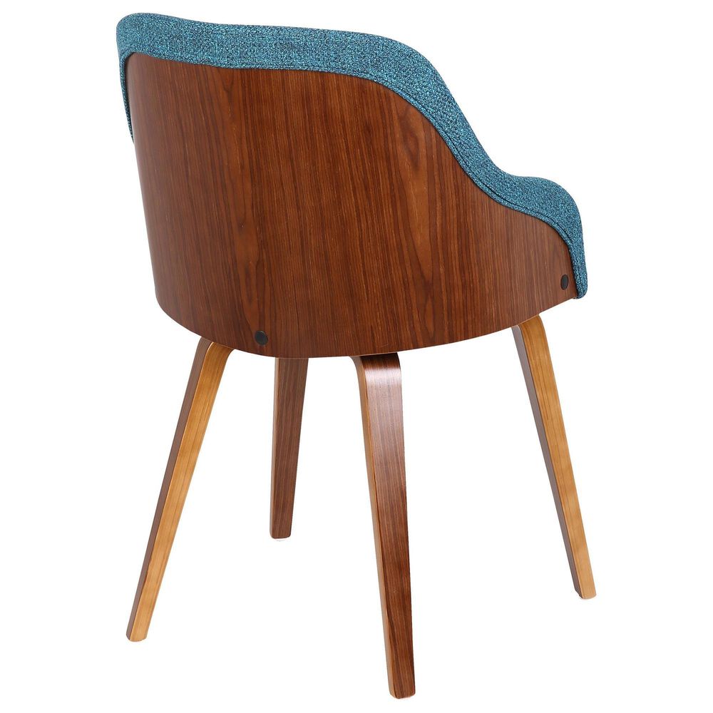 LumiSource Bacci Accent Chair in Teal, , large