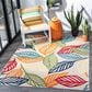 Safavieh Cabana 9" x 12" Ivory and Green Area Performance Rug, , large
