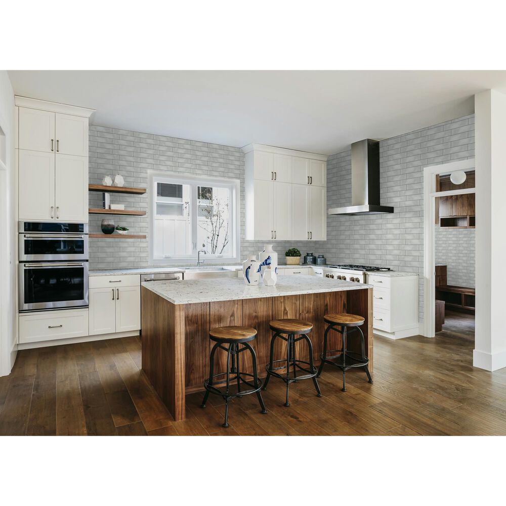 Emser Craft II Gray 3&quot; x 12&quot; Matte Ceramic Tile, , large