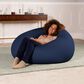 Jaxx Nimbus Large Bean Bag Chair in Navy, , large