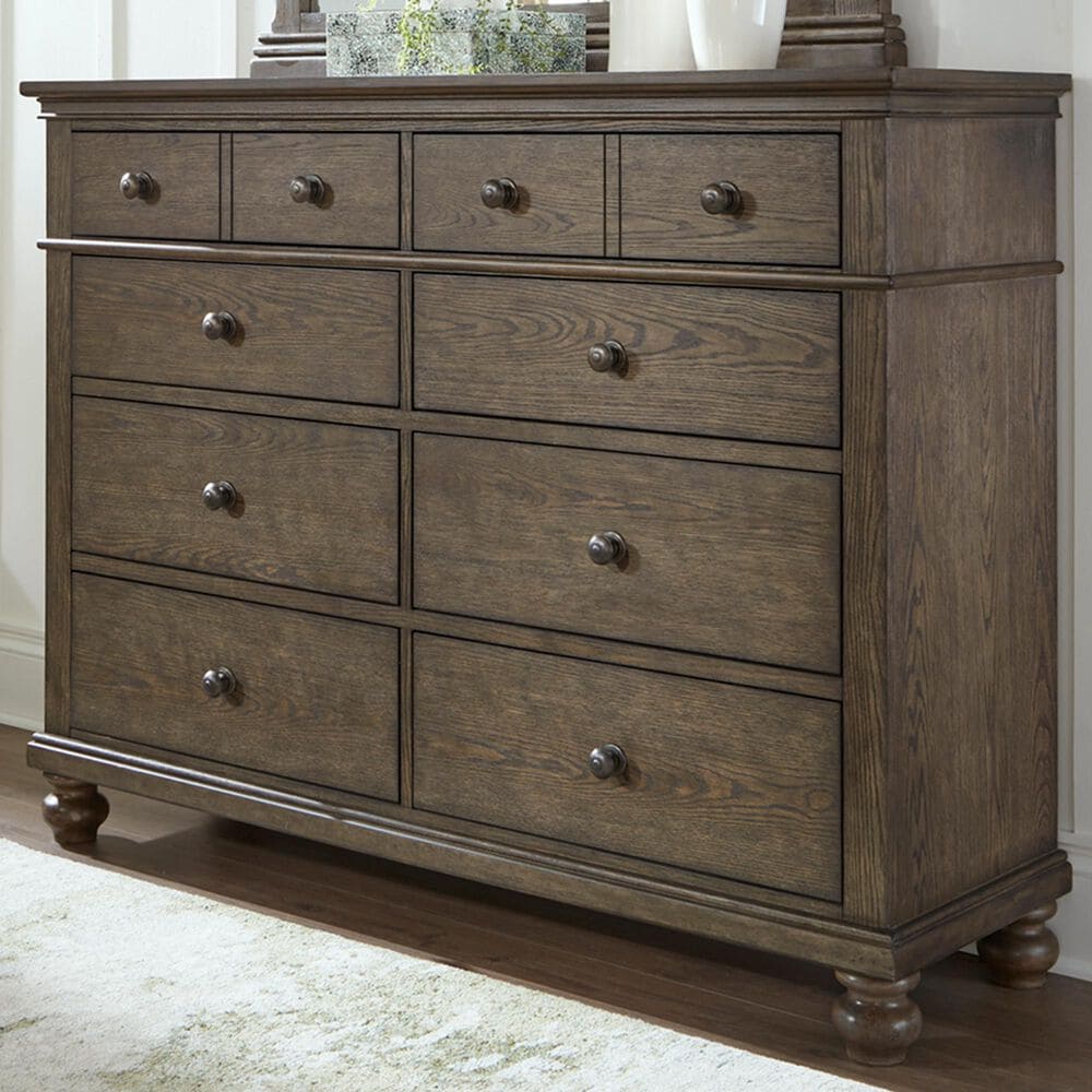 Riva Ridge Oxford 8-Drawer Chesser in Cocoa, , large