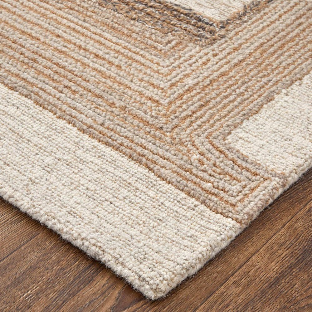 Feizy Pollock 8&#39; x 10&#39; Ivory and Beige Area Rug, , large