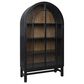 Ashley Greddinton Display Cabinet in Black and Medium Brown, , large