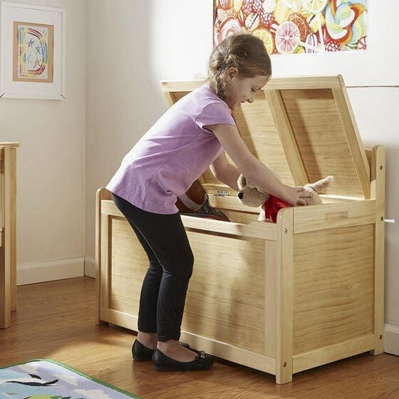 toy boxes and storage