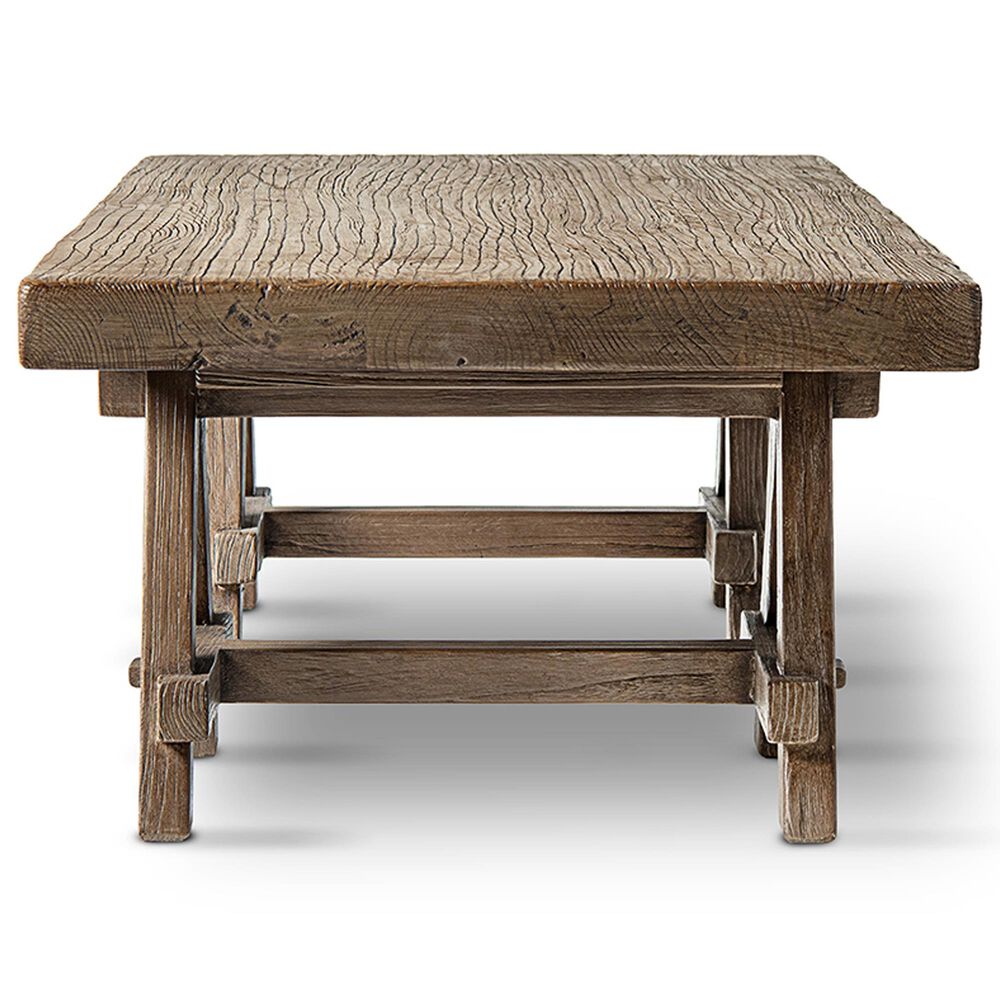 Jennifer Taylor Home Hawthorne 48" Coffee Table in Heritage Medium Dark Brown, , large