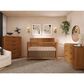Evolur Flynn 5-In-1 Convertible Crib in Sedona, , large