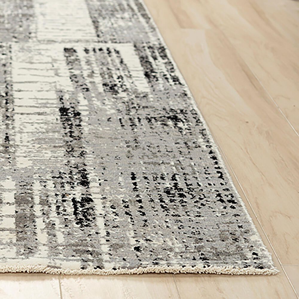RIZZY Couture CUT115 8&#39; x 10&#39; Gray Area Rug, , large