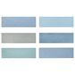 Soho Studio ColorHues Lake Blend 2" x 8" Cement and Lava Stone Tile, , large