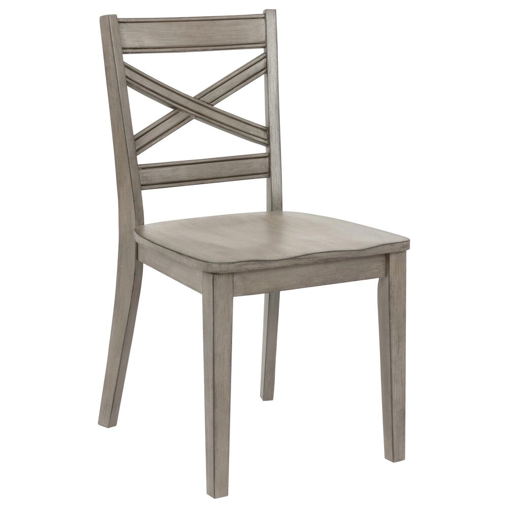 Homestyles Mountain Lodge 5-Piece Dining Set in Gray, , large