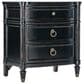Hooker Furniture Charleston 3-Drawer Nightstand in Black Cherry, , large