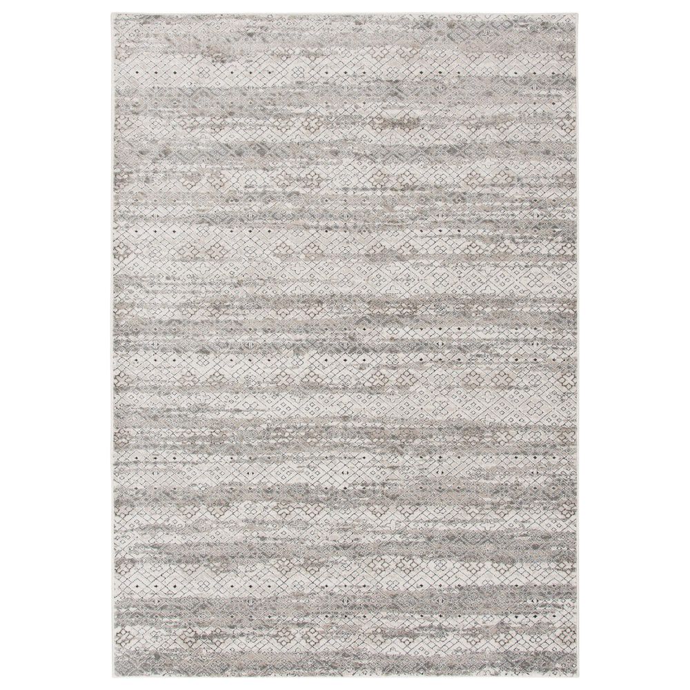 Central Oriental Clearwater Valry 5"3" x 7"7" Oyster and Biscuit Area Rug, , large