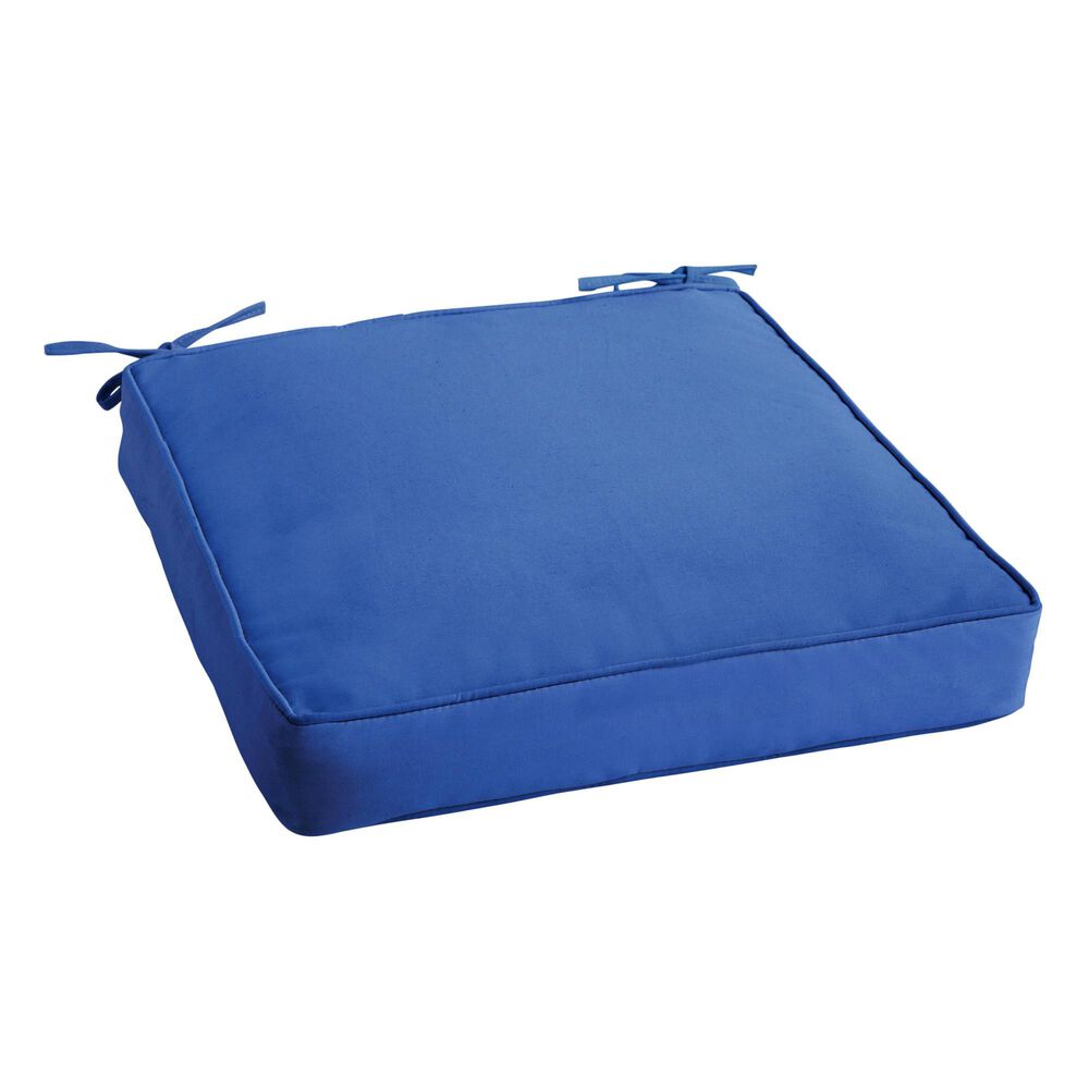 Sorra Home Sunbrella 22.5" Deep Seating Cushion in Canvas True Blue, , large
