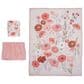 Lambs & Ivy Flower Power 3-Piece Crib Bedding Set in Pink, , large