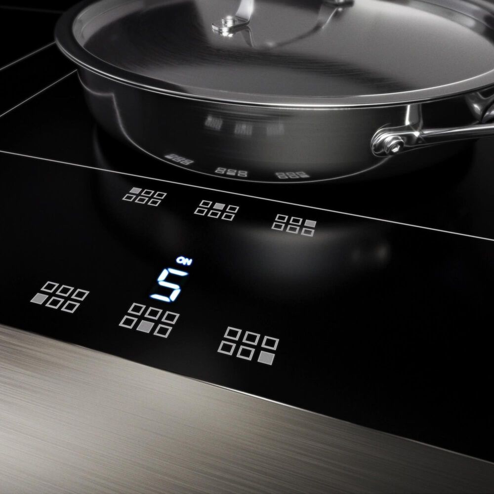 JennAir Noir 48" Freestanding Induction Smart Range with Chrome-Infused Griddle in Stainless Steel, , large
