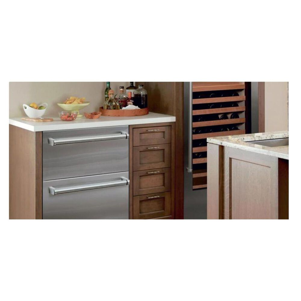 Sub Zero 5 Cu. Ft. Designer Refrigerator/Freezer Drawers with Ice Maker in Panel Ready, , large