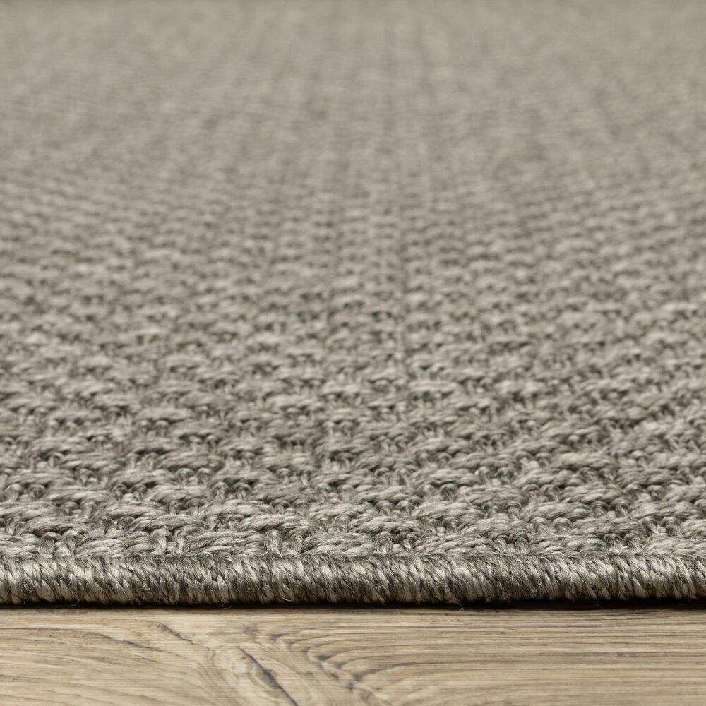 Oriental Weavers Caicos CA01N 3&#39;3&quot; x 5&#39; Grey Area Rug, , large