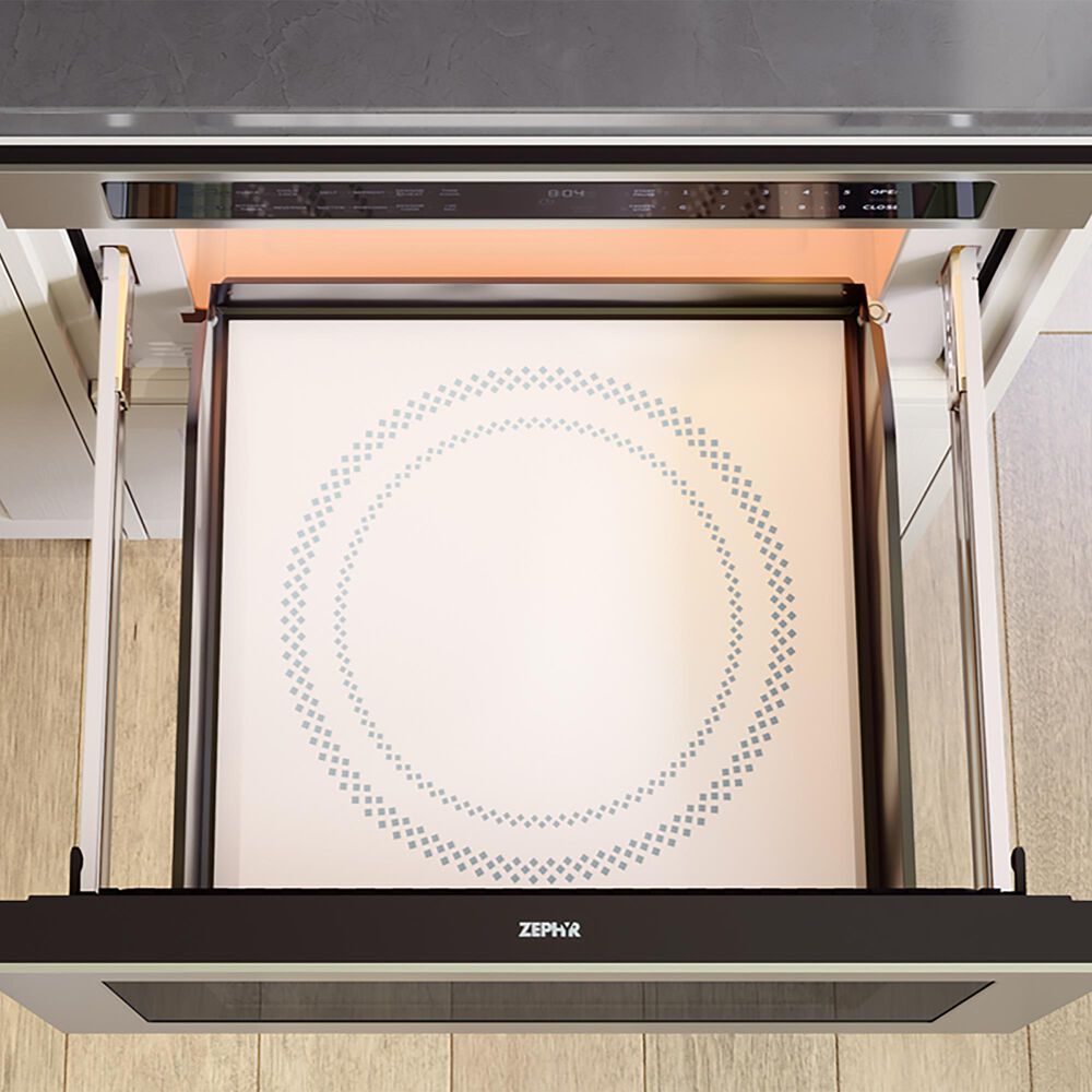 Zephyr 30&quot; Microwave Drawer in Stainless Steel, , large