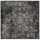 Safavieh Evoke EVK256R 5"1" Square Black and Grey Area Rug, , large