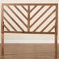 Baxton Studio Belisma King Slat Headboard in Ash Walnut, , large