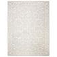 Safavieh Micro-Loop MLP507F 9" x 12" Light Grey and Ivory Area Rug, , large
