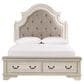 Ashley Realyn 5-Piece Queen Upholstered Bed Set in Chipped White, , large
