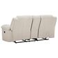 Ashley Orlen Manual Double Reclining Loveseat with Console in Winter, , large