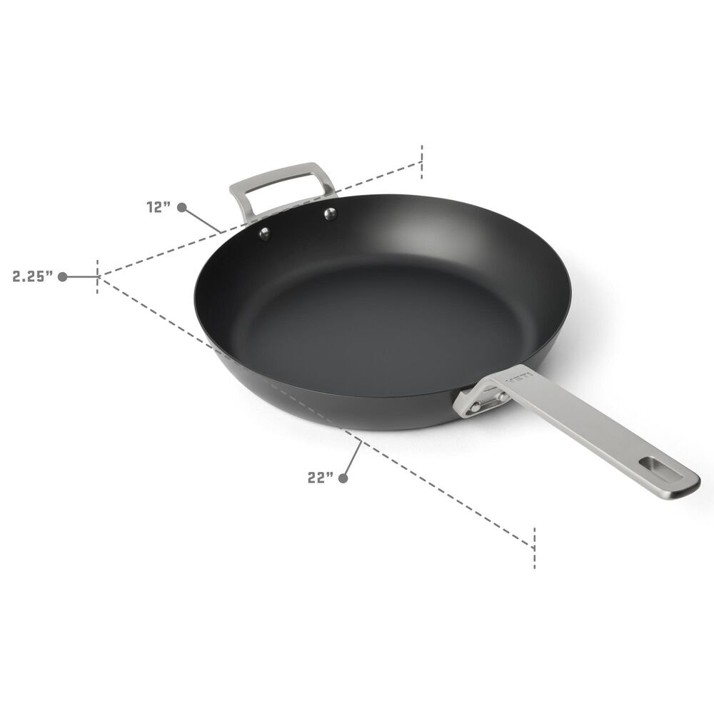 YETI Carbon Steel 12" Pan in Gray, , large