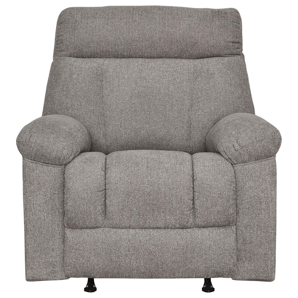 Ashley Hoyne Park Manual Rocker Recliner in Smoke, , large