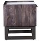 Moe"s Home Collection Paloma 1 Drawer Nightstand in Grey, , large