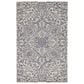 Feizy Belfort Ivory and Navy 10" x 14" Area Rug, , large