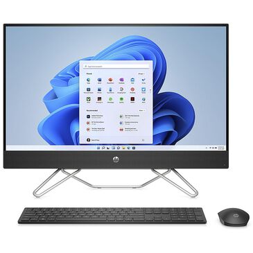 HP 27 " Touch-Screen All- In- One - AMD Ryzen 5 5500U - 16GB Memory -  512GB  SSD - Jet Black, , large
