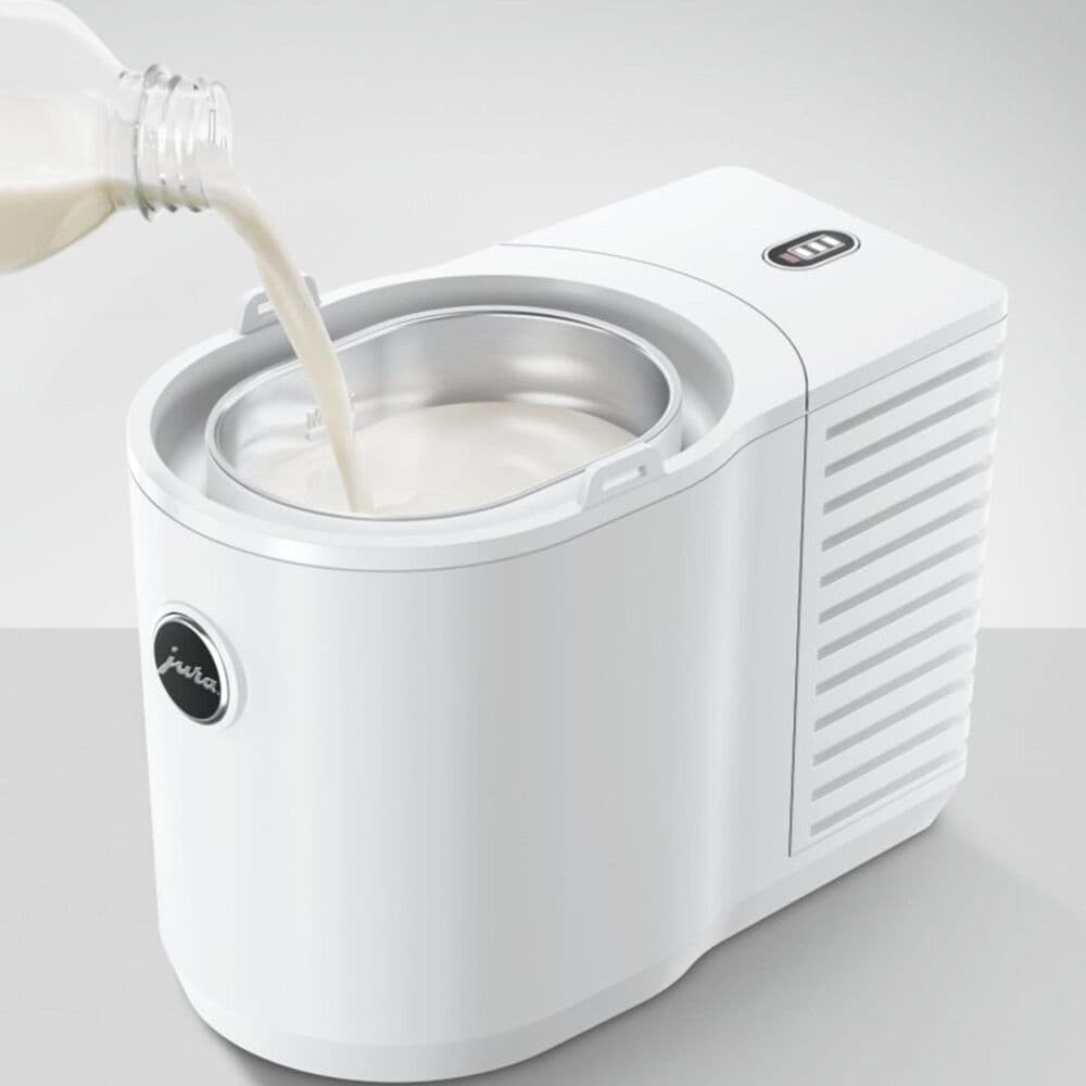 Jura 1L Cool Control Milk Cooler in White and Stainless Steel, , large