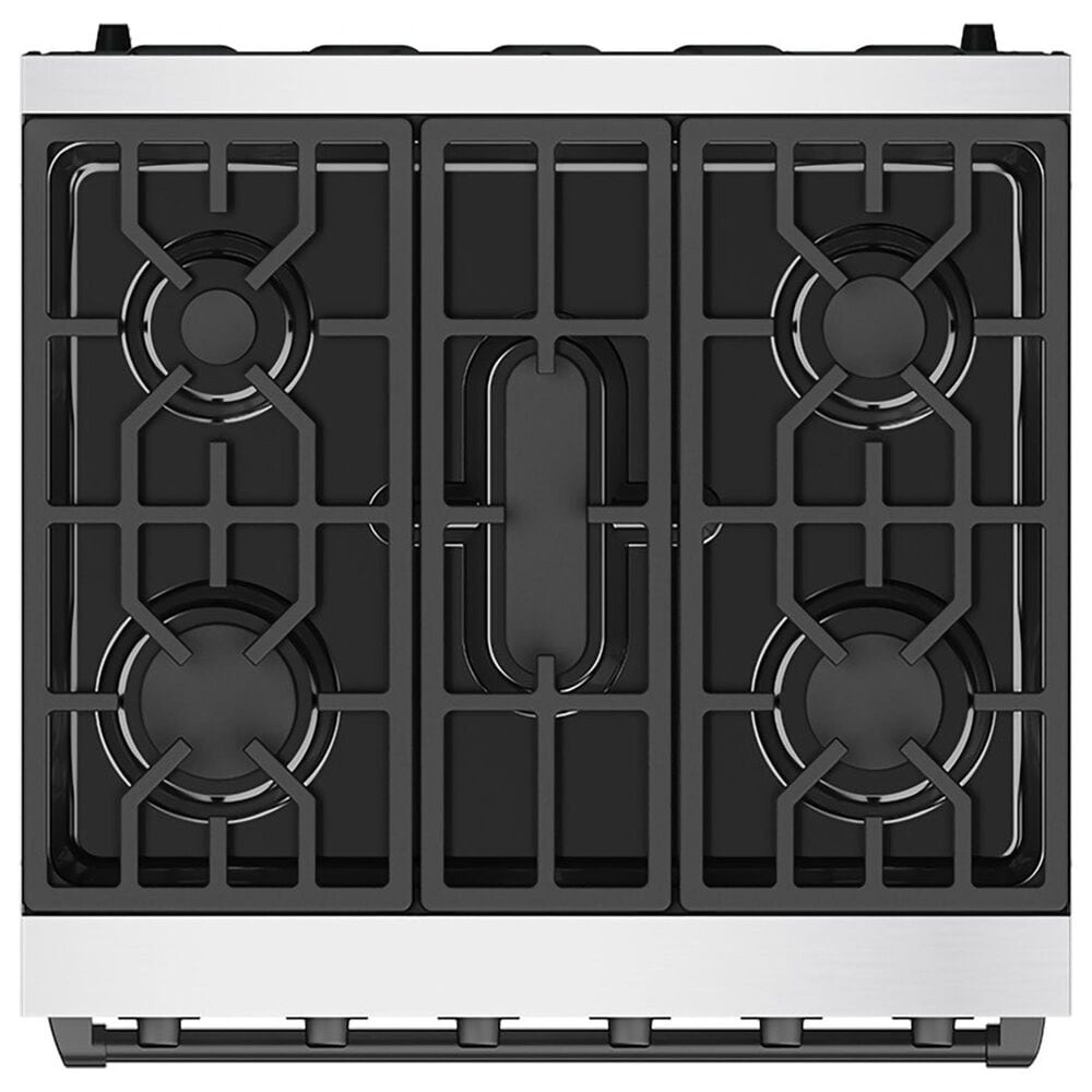 Thor Kitchen Gordon Ramsay 4.6 Cu. Ft. Professional Gas Range with Black Handle Kit in Stainless Steel, , large