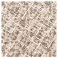 Surya Tuscany TUS-2300 White, Light Beige and Dark Brown 7"10" Square Area Rug, , large