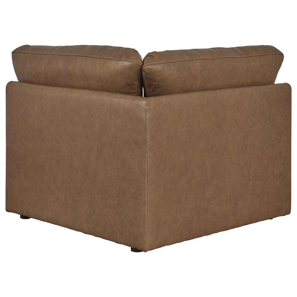 Ashley Emilia 5-Piece Stationary Reversible Sectional in Caramel, , large