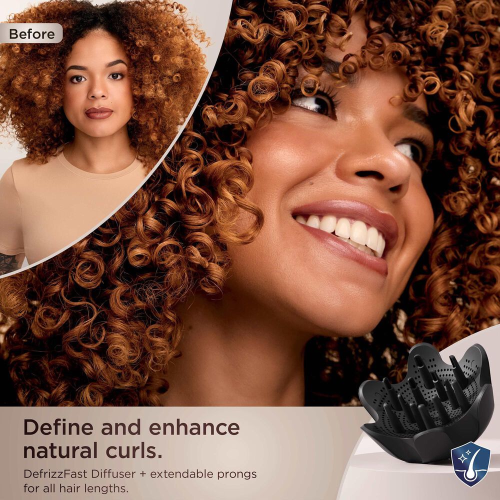 Shark SpeedStyle Pro Hair Dryer for Curly and Coily in Black, , large