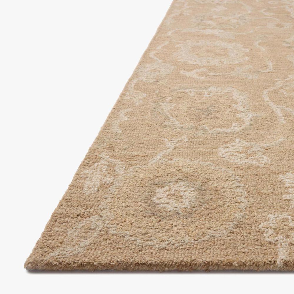 Chris Loves Julia x Loloi Dorothea Sand and Pebble 5' x 7'6" Area Rug, , large
