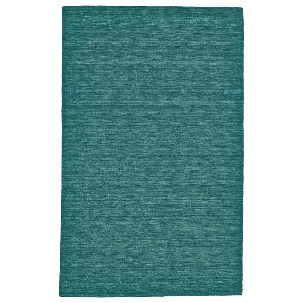 Feizy Luna 9"6" x 13"6" Teal Area Rug, , large