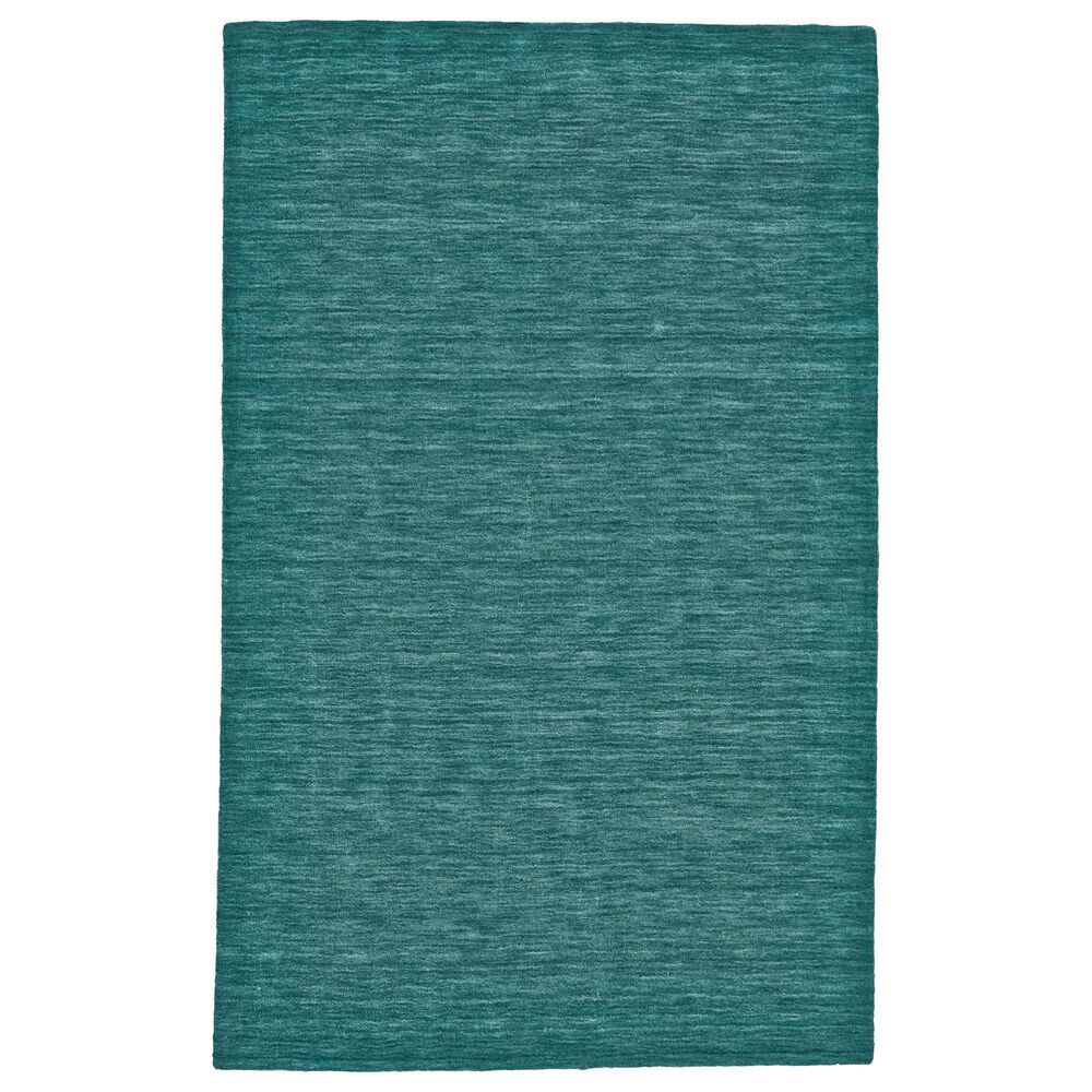 Feizy Luna 9"6" x 13"6" Teal Area Rug, , large