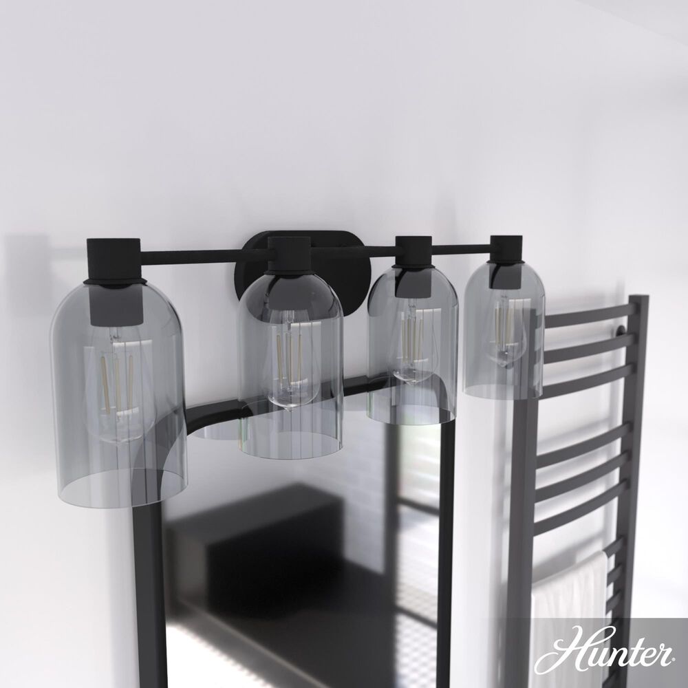Hunter Lochmeade 4-Light Vanity in Natural Iron, , large
