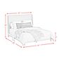 Mayberry Hill Westland Queen Bed in Almond, , large